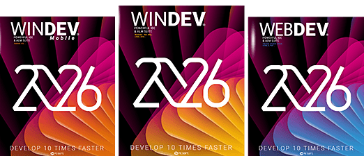 WINDEV, WEBDEV ve WINDEV Mobile 2026 paketleri